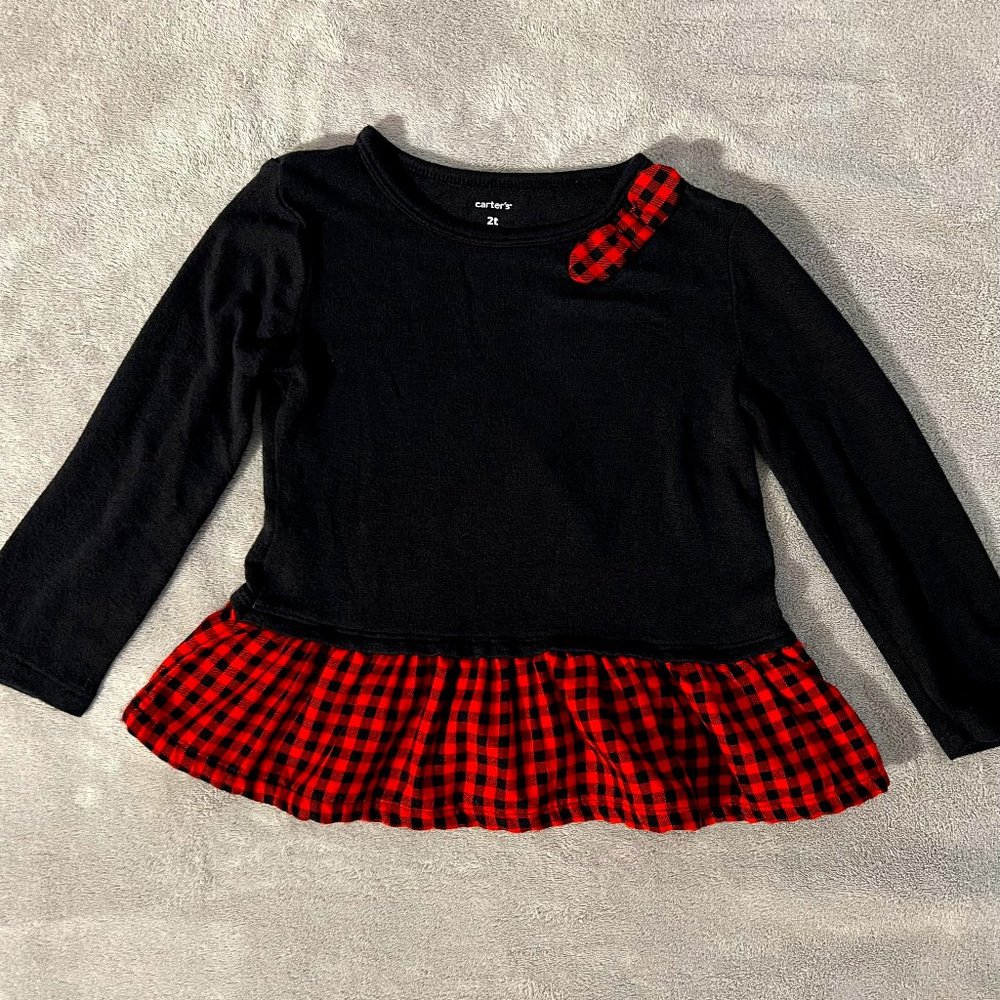 Carter’s Toddler Girl Long Sleeve Top - 2T